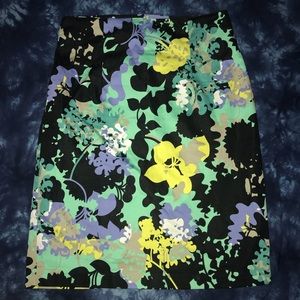 Women’s floral pattern skirt